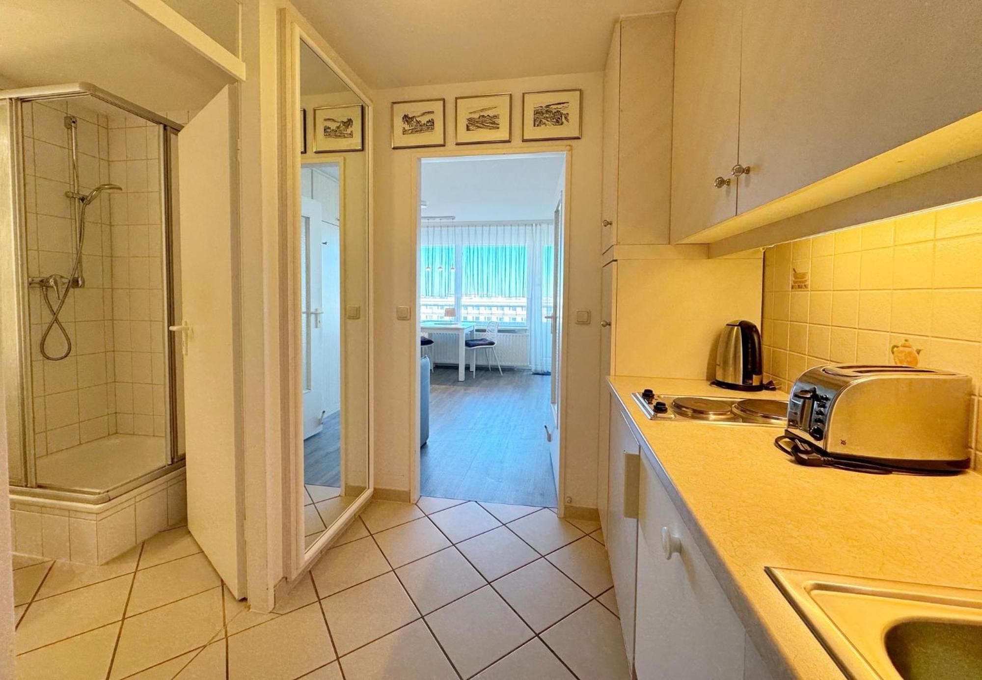 Haus Metropol App 113 direkt am Strand mit Balkon Cityblick Westerland Exterior foto